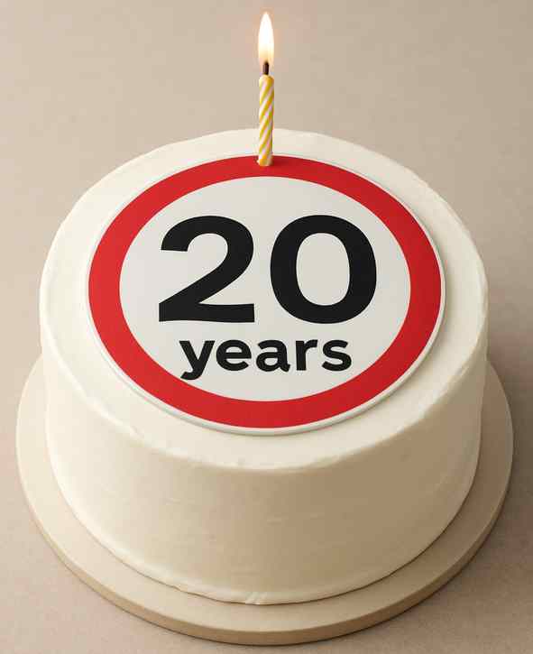 20 zone 20 only 600px sign