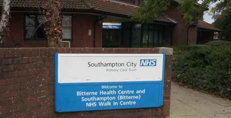 biterne walk in centre sign exterior