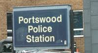police station sign