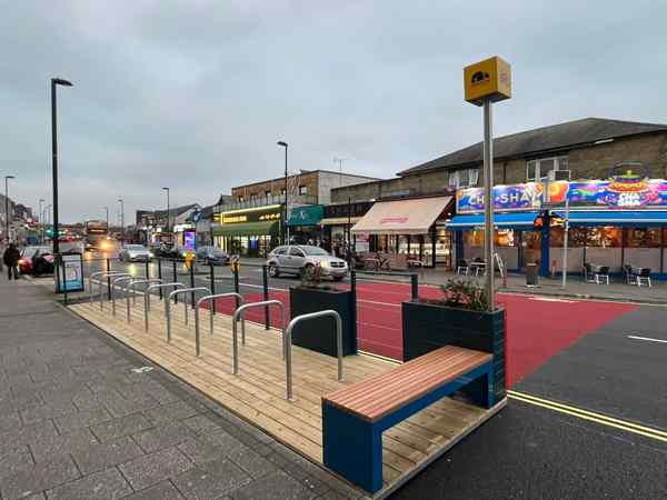 portswood bus gate supplied SCC cycle parking
