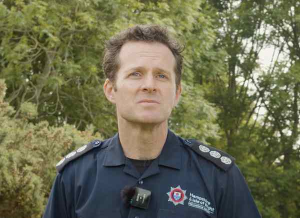 Group Manager Larry Mackrell wildfire lead