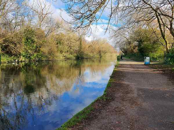 river itchen north of woodmill 20241214 120905