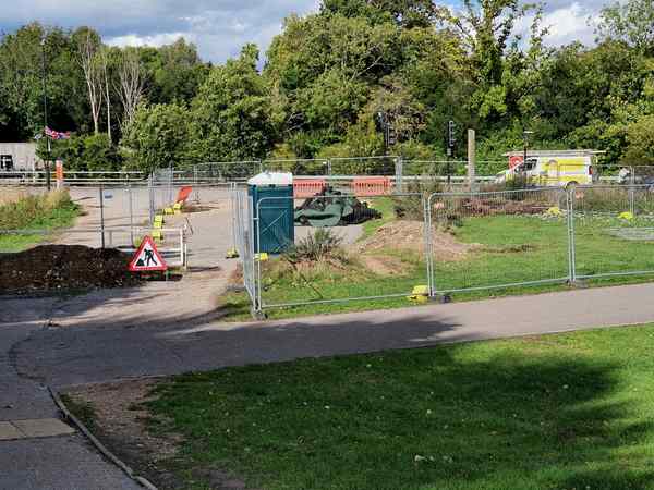 woodmill bay area under construction 4 9 25 